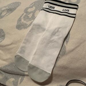 Lululemon athletica White and Black Socks NWOT